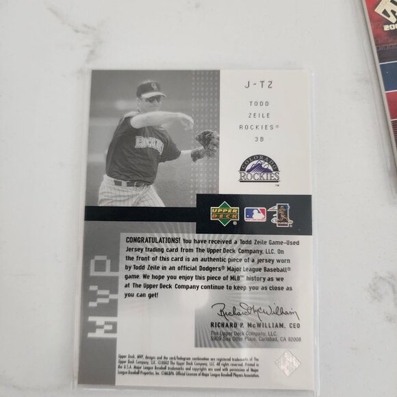 Upper Deck MVP Souvenir Baseball Cards (3x) - Picture 5 of 7